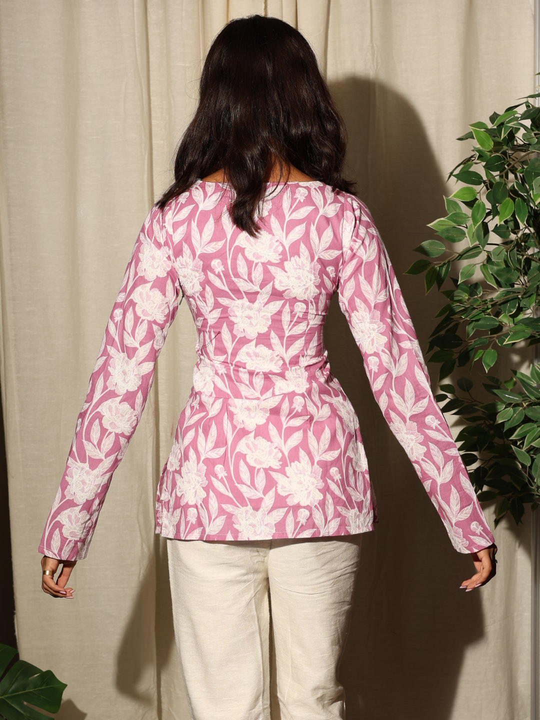 Nayab sleeved modest kurti